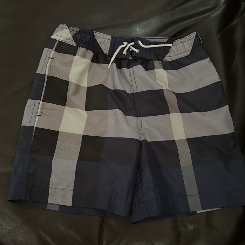 Burberry boys bathing suit 6Y